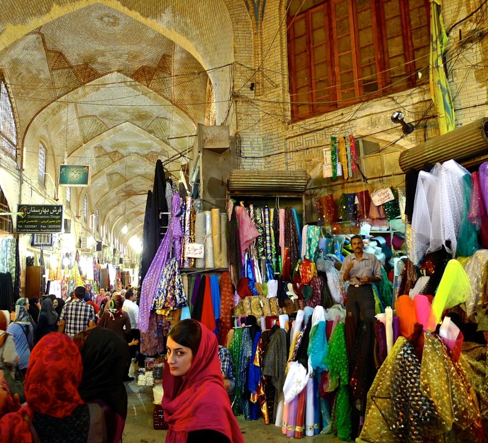 shiraz bazar-e vakil vue d’une galerie 21.10.13 2